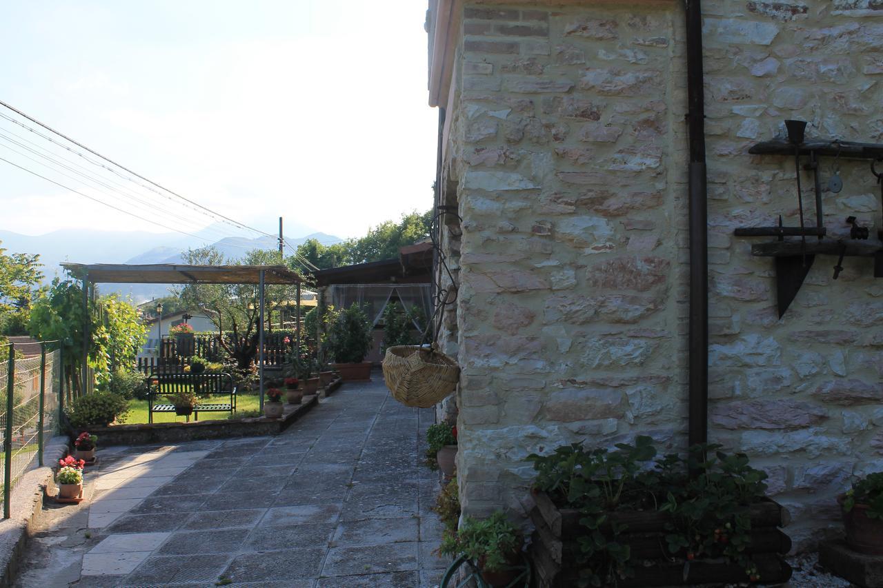 B&B Il Poggetto Serra SantʼAbbondio Exteriér fotografie